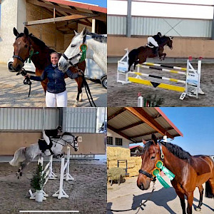 Saisonauftakt mit Turniererfolgen im Springen