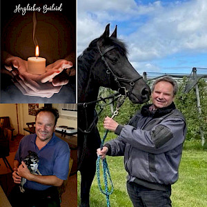 ... ein Cowboy reitet in den Sonnenuntergang!