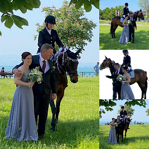 Ja - ist das magische Wort: ...wir gratulieren unserer Caro & unserem Wolfgang!