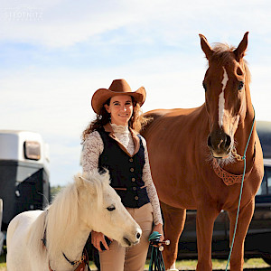 Cuteness-Overkill: ... unsere Showeinlage am Samstagmittag mit Anne & Vierbeinern!