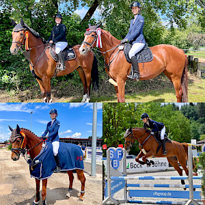 Jumping & Wassertreten beim Springen - Herausforderung Babenhausen