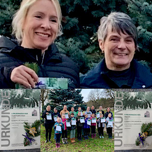 Merci für tolle Unterstützung aus Ehingen - PSK Biberach fürs Team Longieren!