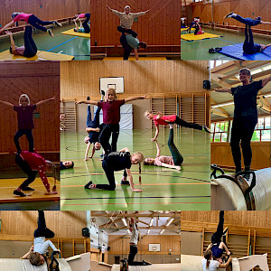 Feuer & Flamme: PSKO-Lehrgang in Wangen - Movie-Training mit Voltigierjugend