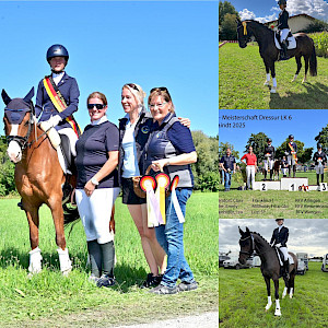 Baindter (50.) Jubeljahr mit Dressurviereck-Goldregen-erfolg zum krönenden Augustabschluß!